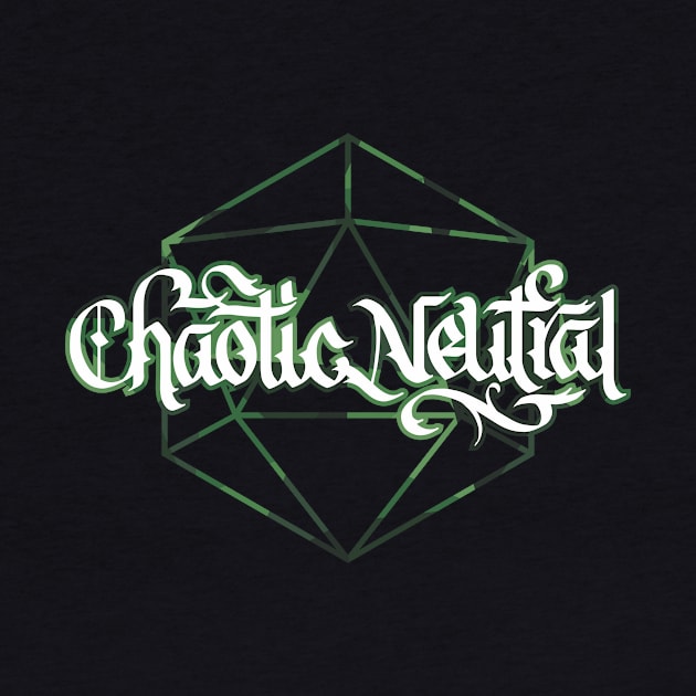 Chaotic Neutral D20 by polliadesign